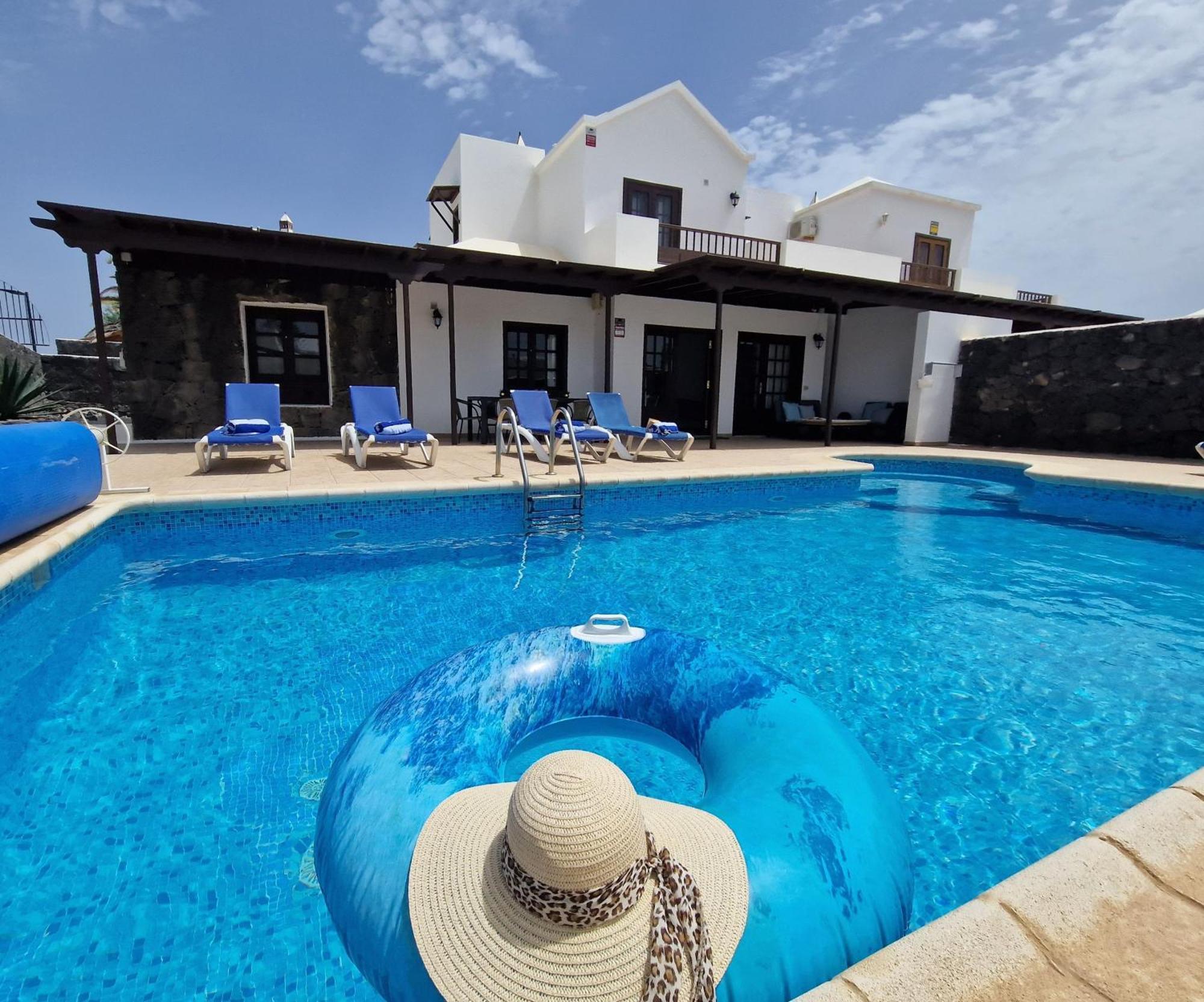 Villablanca Mar Heated Private Pool In A Charming Retreat Of Serenity Playa Blanca  Exterior photo